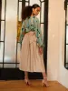 Sustainable Yasmin Skirt - Solid Cream sold by Diarrablu