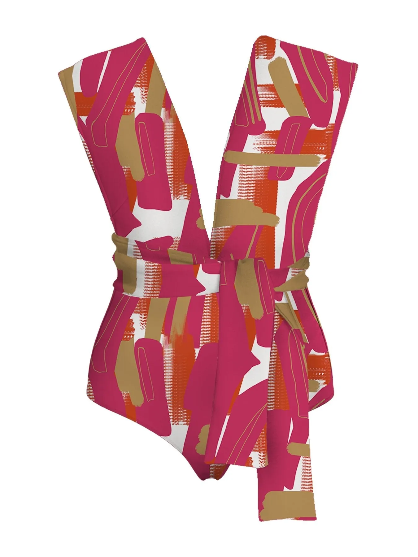 Infinity Swimsuit - Abstract Rose sold by Diarrablu