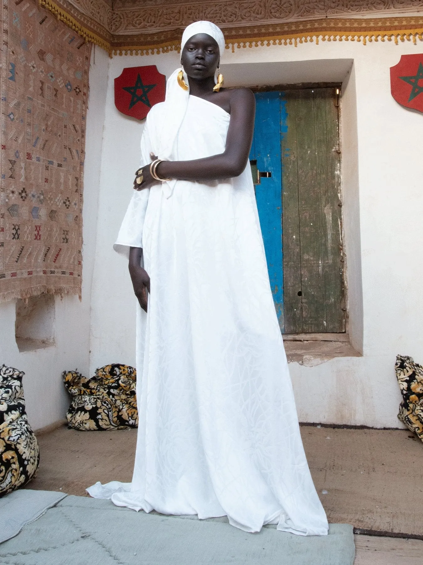 Satu Dress - Zahr Blanc sold by Diarrablu product image thumbnail 4