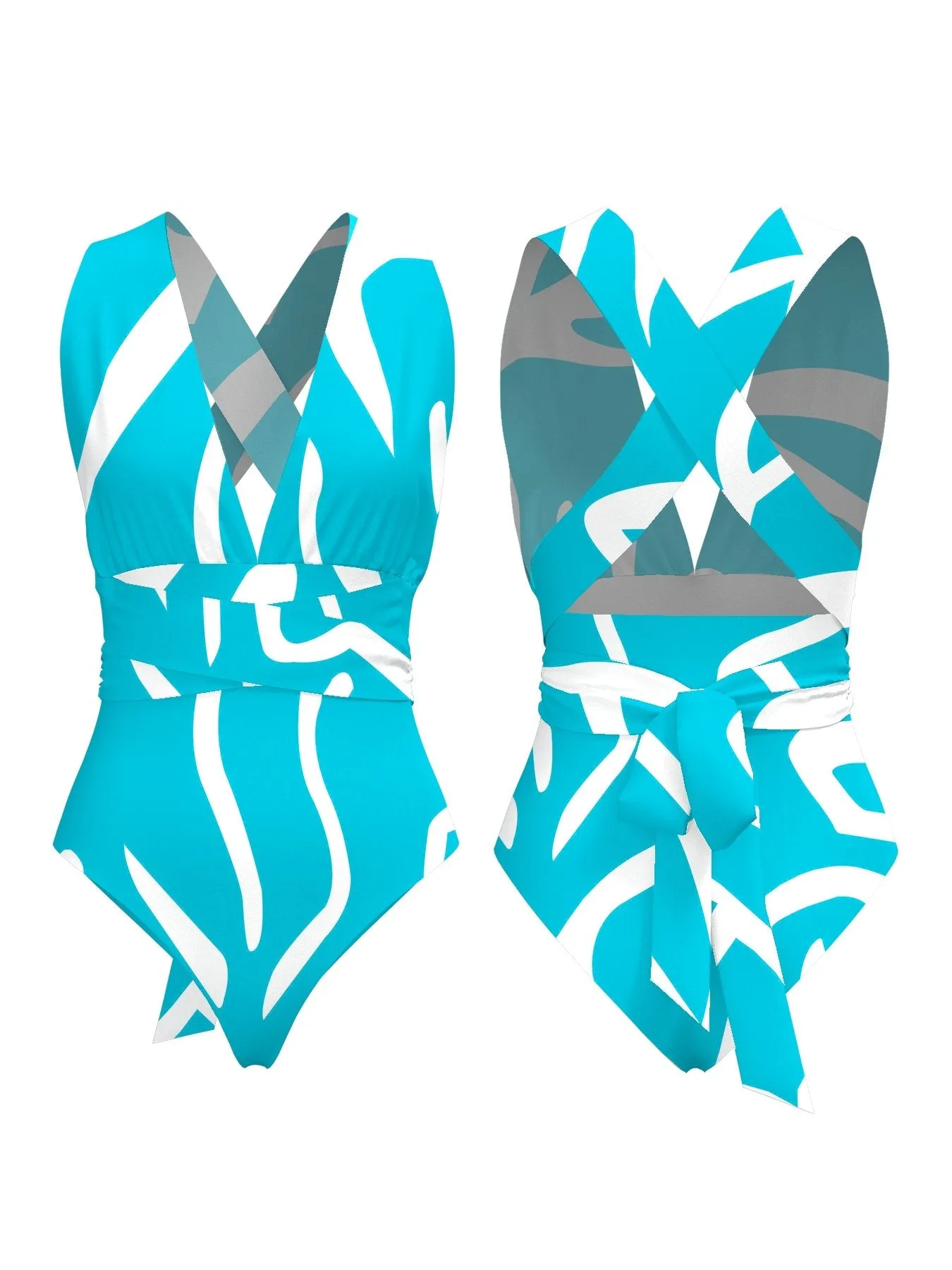 Infinity Swimsuit - Swirl Blu sold by Diarrablu product image thumbnail 2