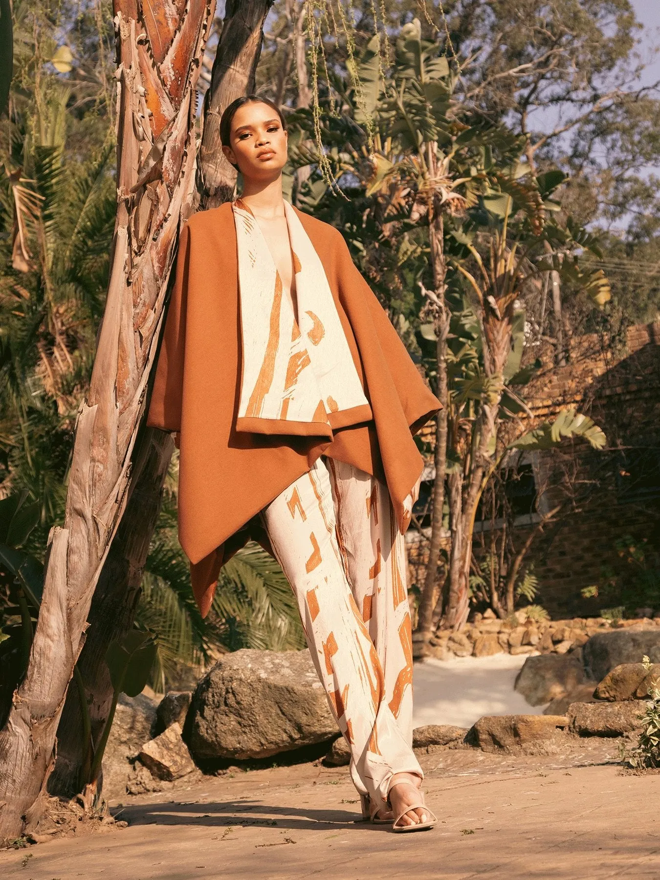 Leer Pants - Garden Cream sold by Diarrablu product image thumbnail 5