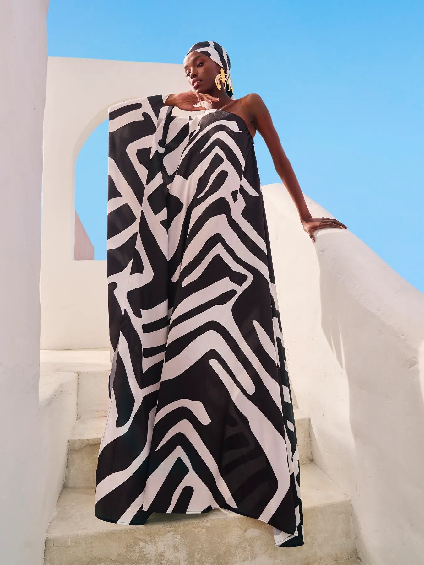 Satu Dress - Lava Noir sold by Diarrablu