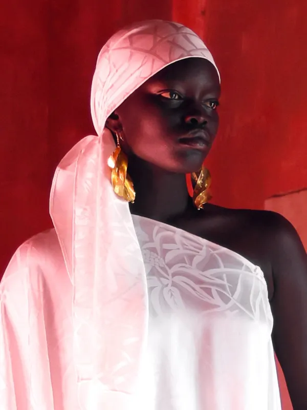 Moussor Scarf - Zahr Blanc sold by Diarrablu