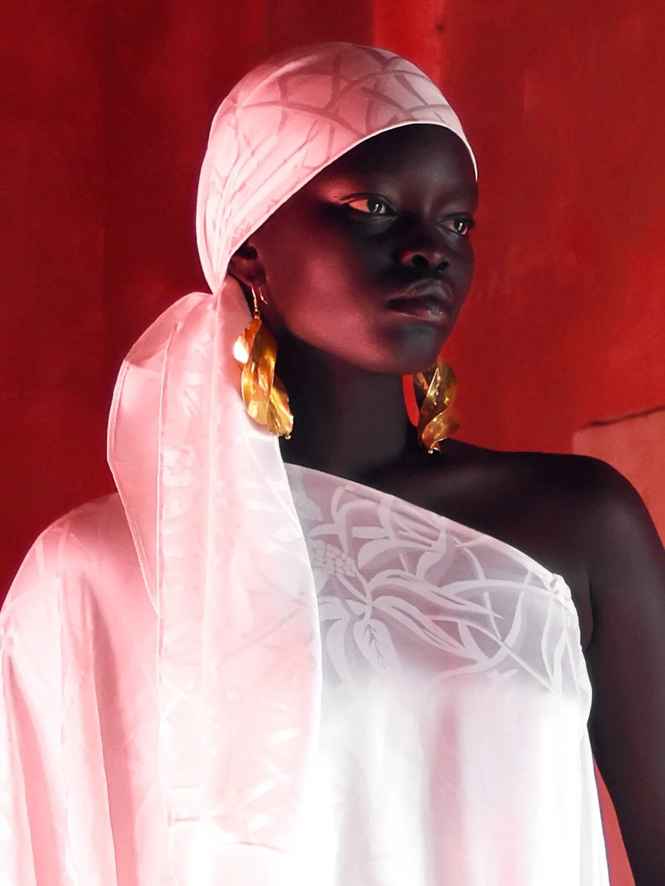 Moussor Scarf - Zahr Blanc sold by Diarrablu