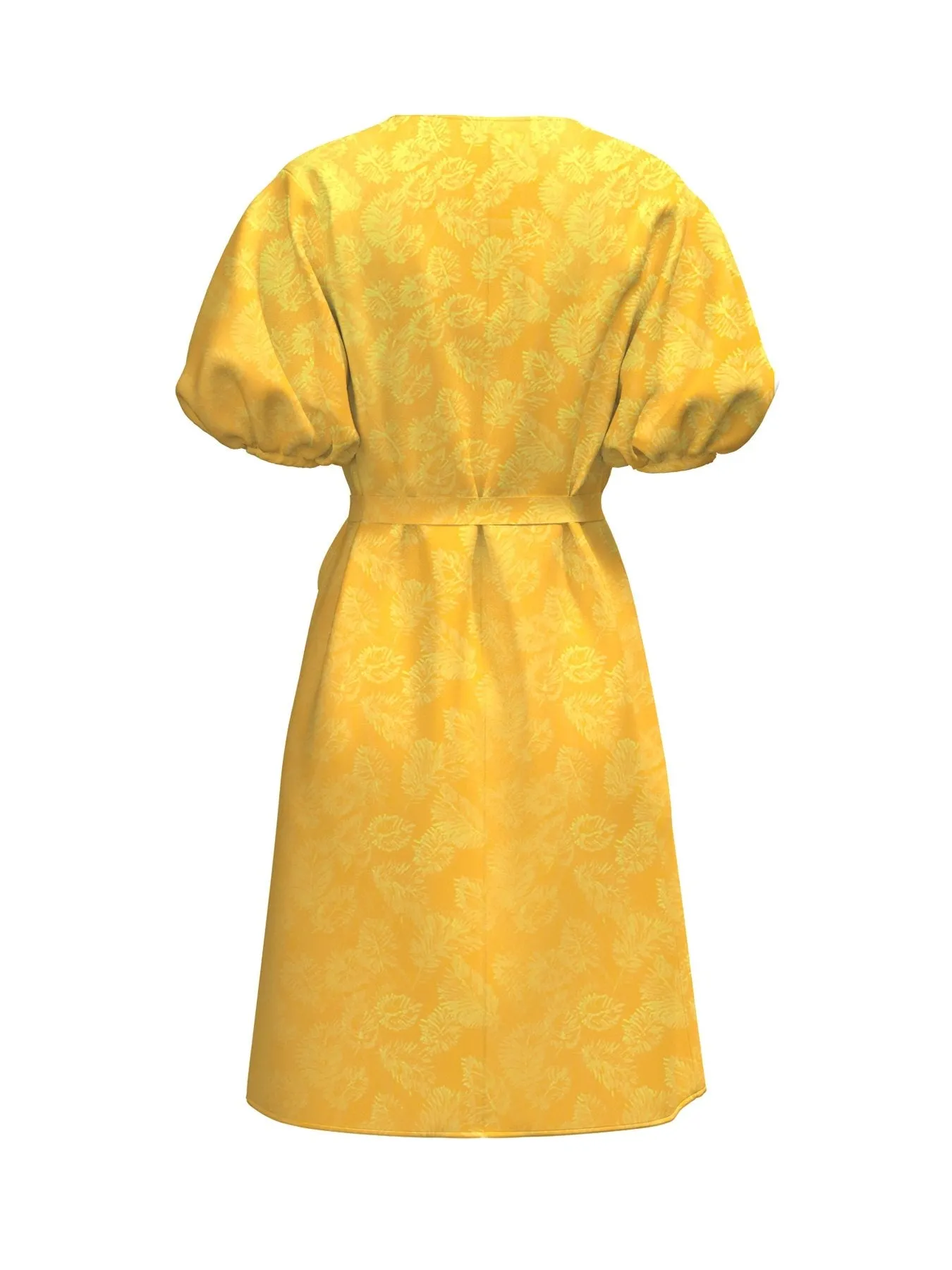 Yali Dress - Zeen Mustard sold by Diarrablu product image thumbnail 5