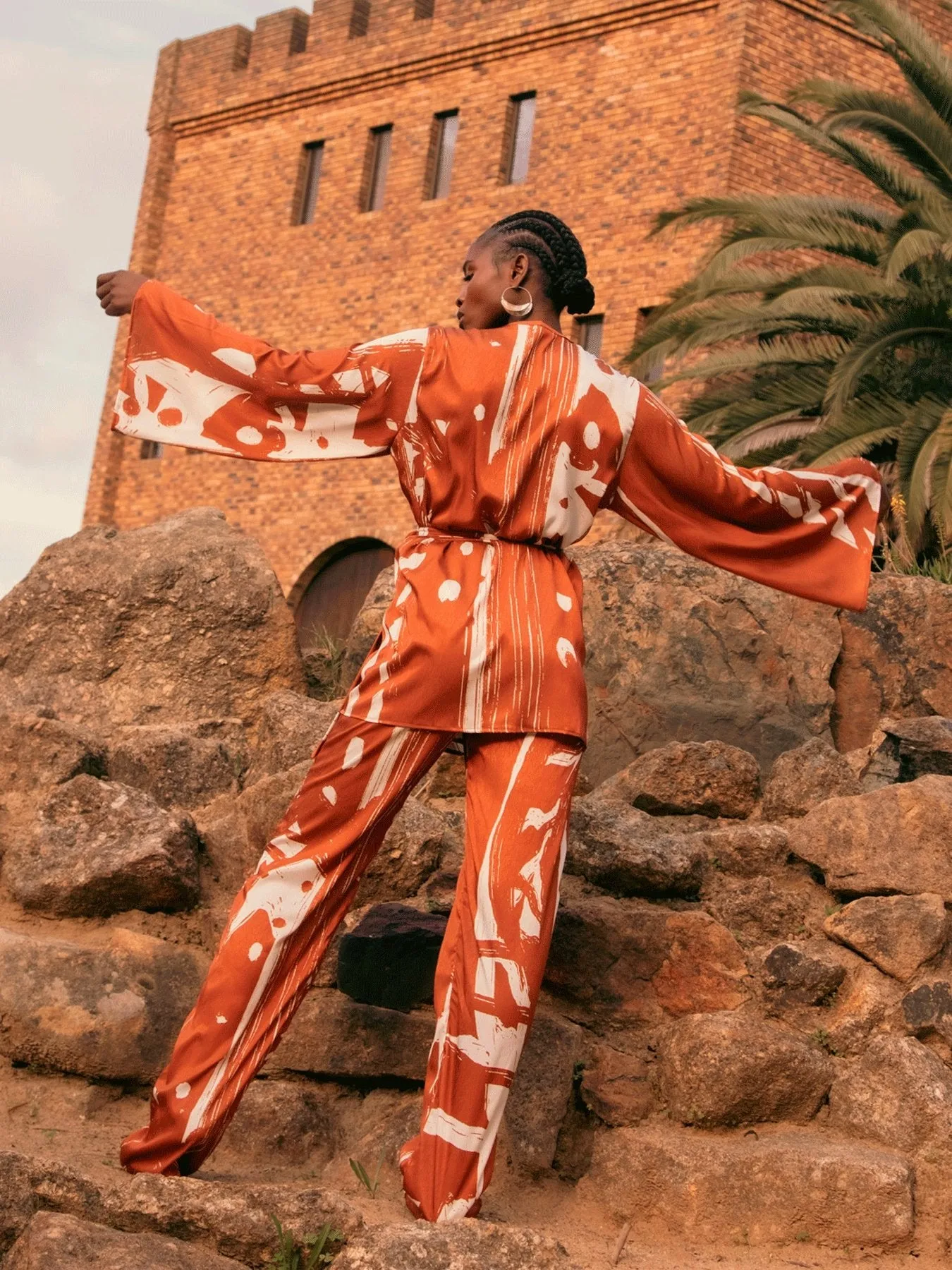 Leer Pants - Suto Rust sold by Diarrablu product image thumbnail 5