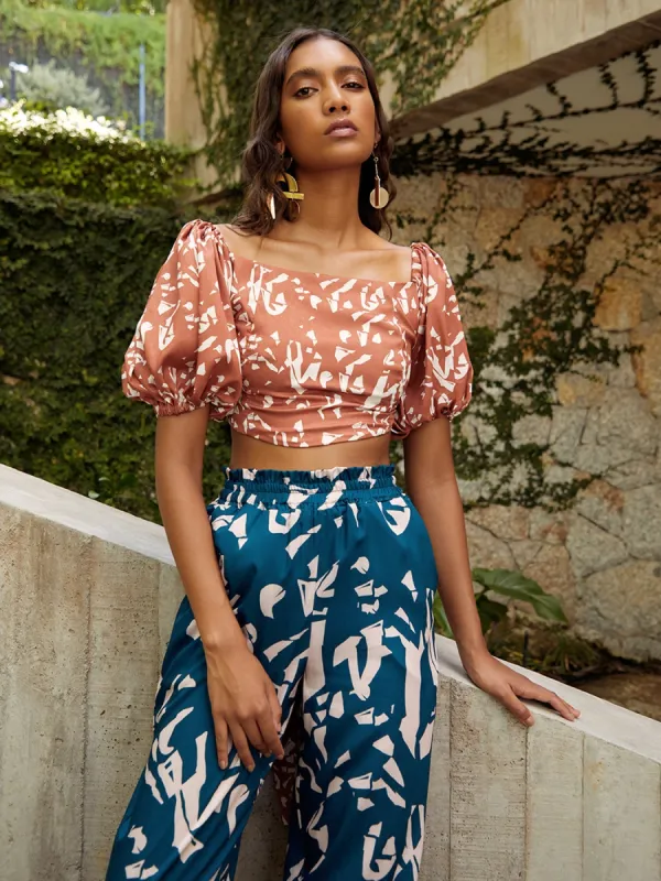 Zany Top - Batik Rose sold by Diarrablu