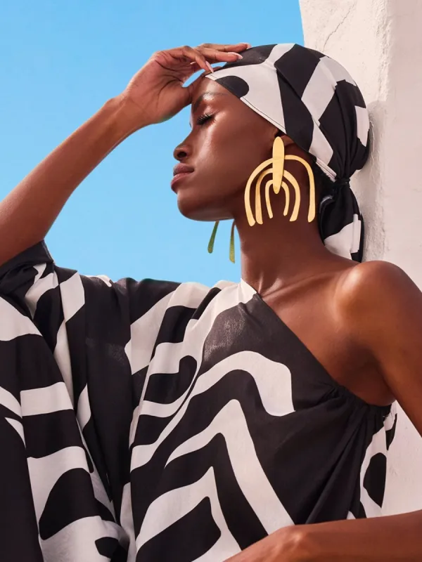 Moussor Scarf - Lava Noir sold by Diarrablu