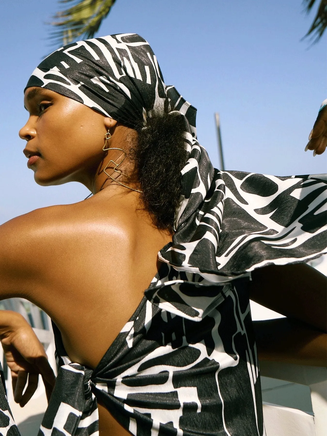 Moussor Headwrap - Isla Noir sold by Diarrablu