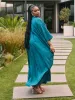 Naim Dress - Zeen Teal sold by Diarrablu
