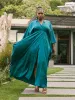 Naim Dress - Zeen Teal sold by Diarrablu