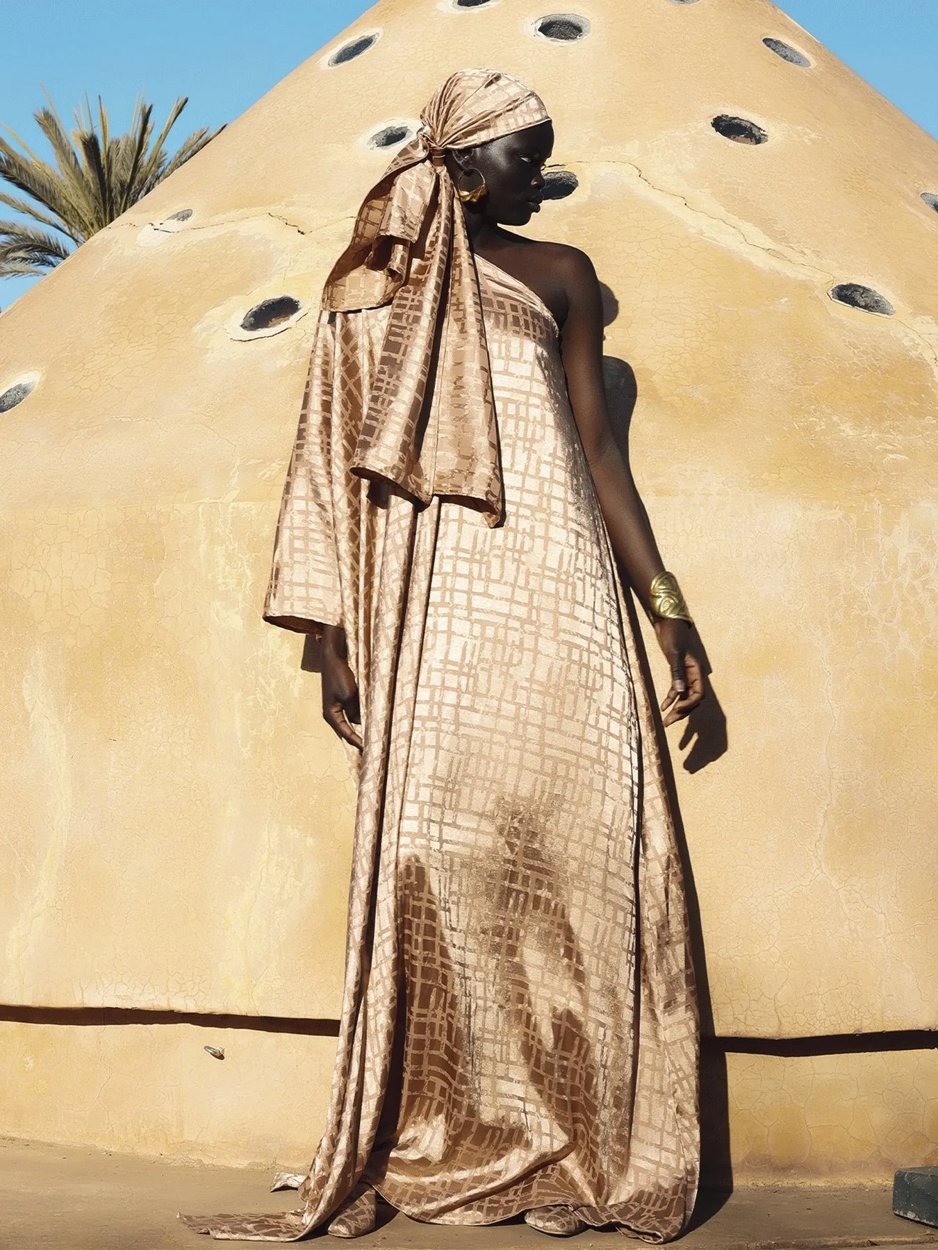 Satu Dress - Dhaw Gold sold by Diarrablu