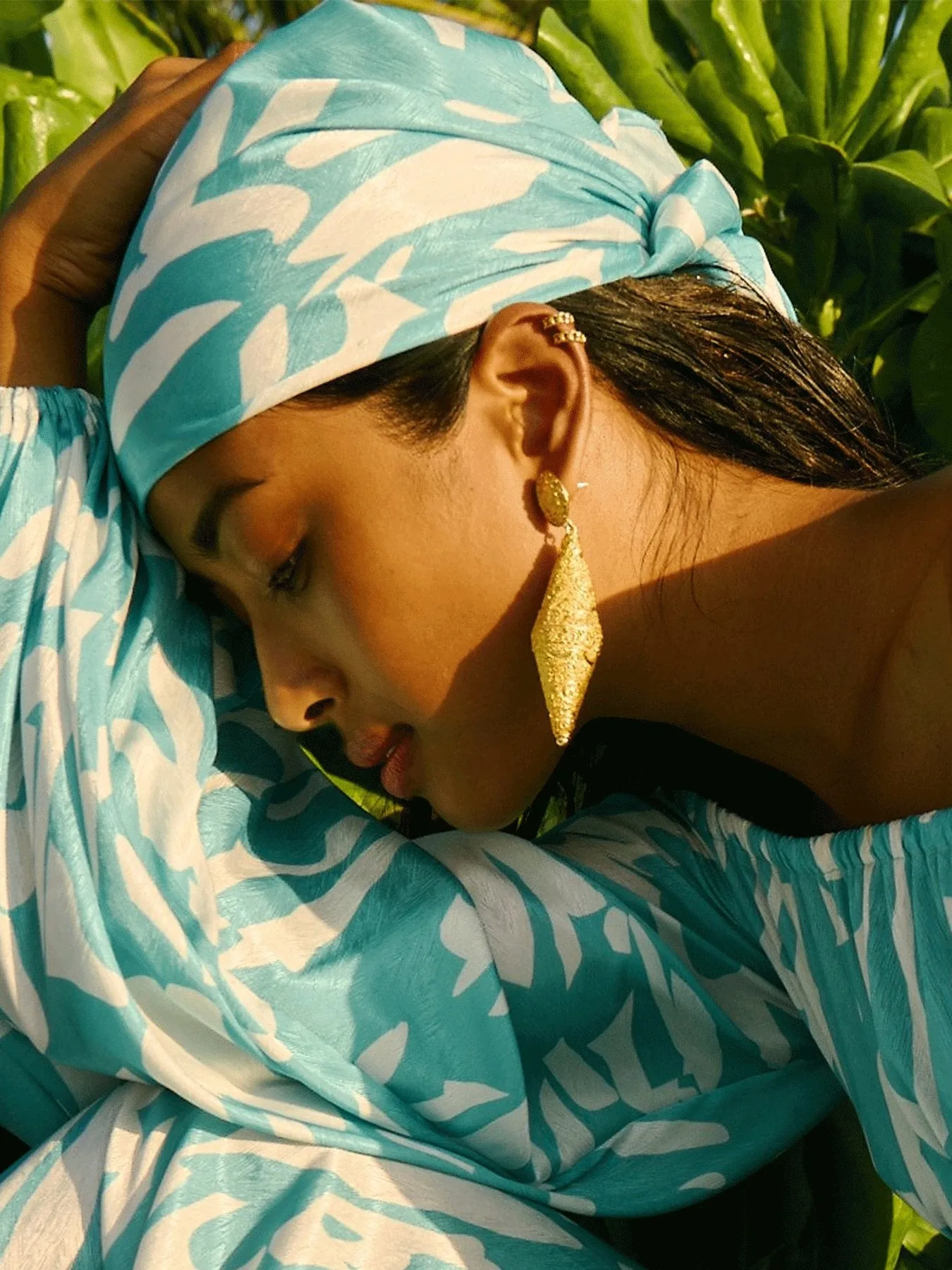 Wolof Earrings - Gold Dipped sold by Diarrablu product image thumbnail 2