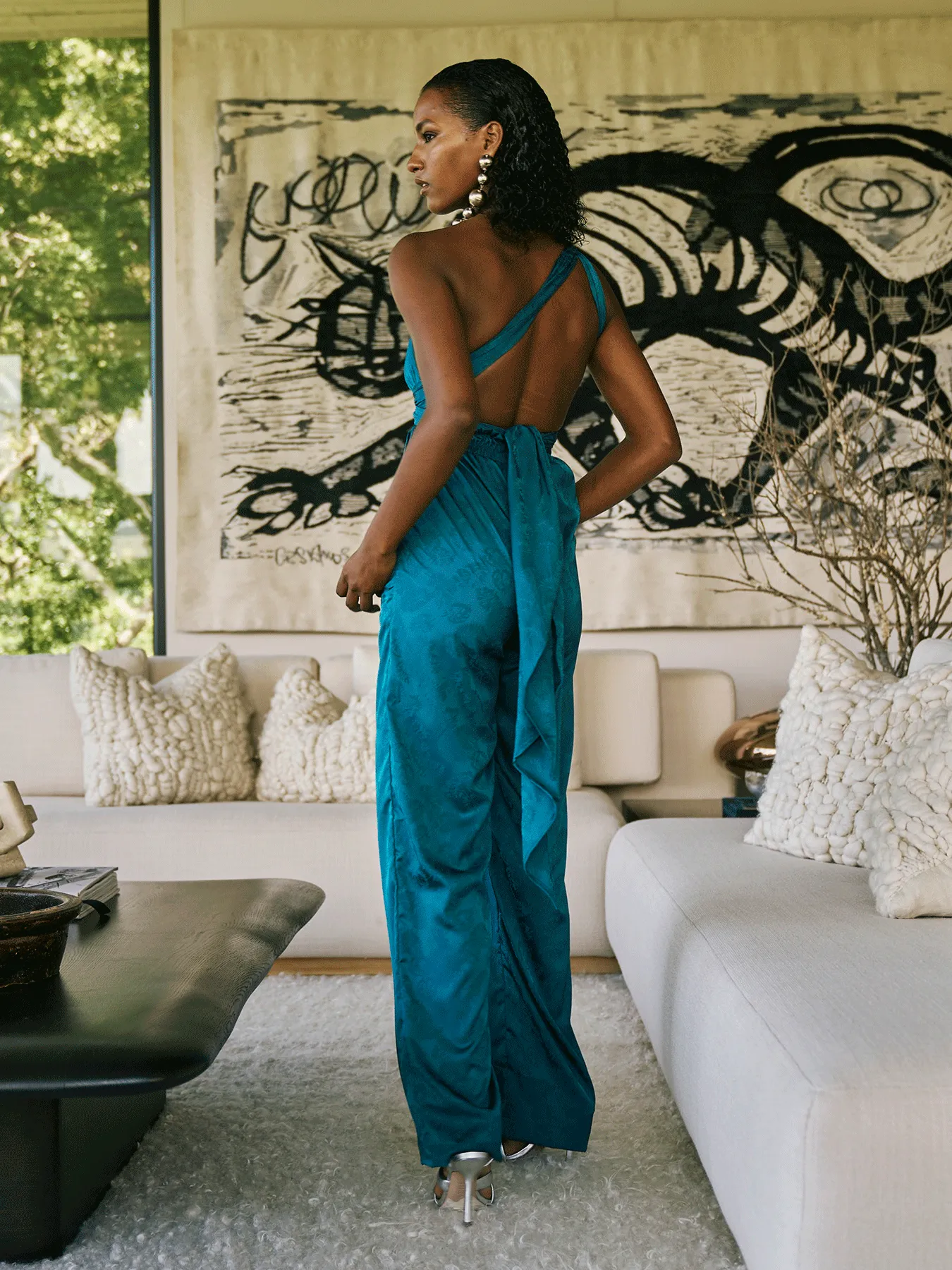 Umy Jumpsuit - Zeen Teal sold by Diarrablu product image thumbnail 4