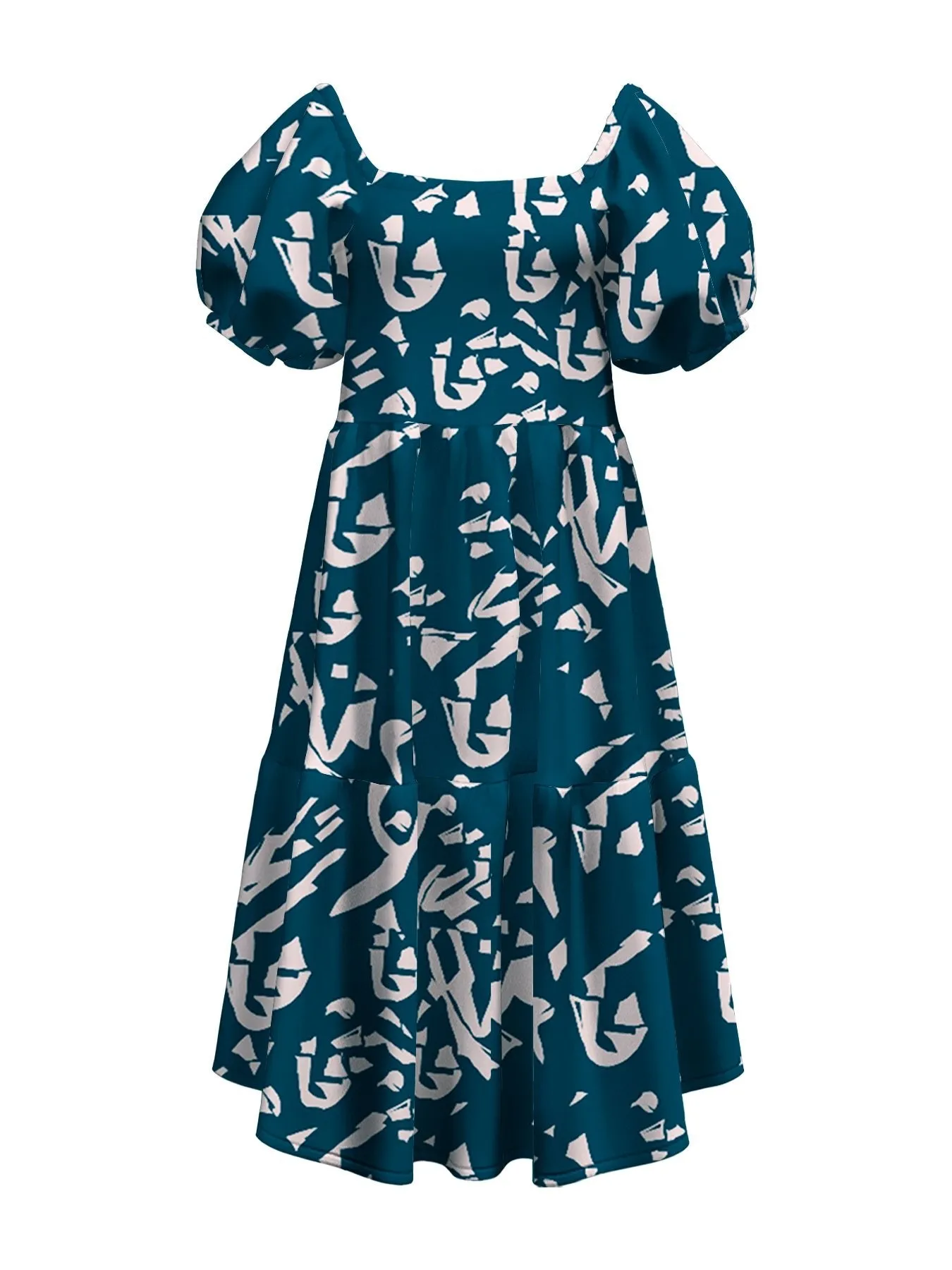 Nura Dress - Batik Blu sold by Diarrablu product image thumbnail 2