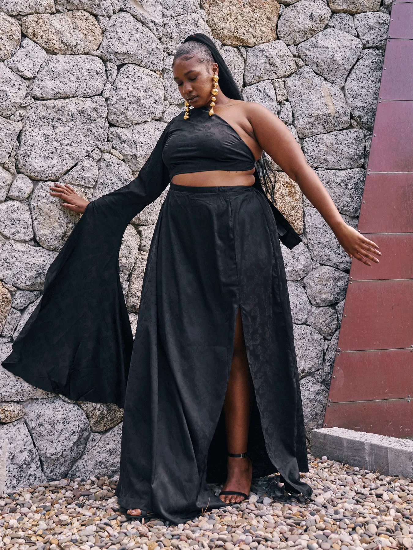 Eden Dress - Zeen Noir sold by Diarrablu product image thumbnail 3