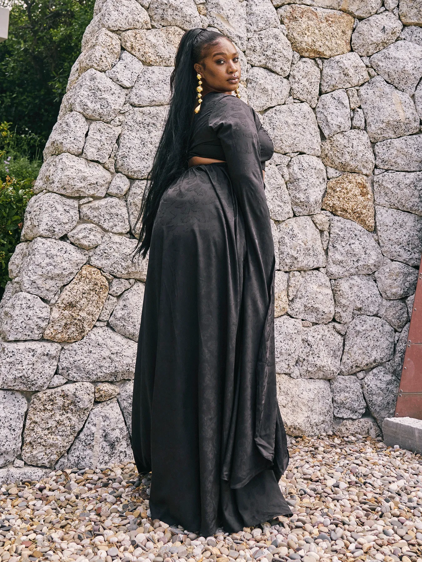 Eden Dress - Zeen Noir sold by Diarrablu product image thumbnail 5