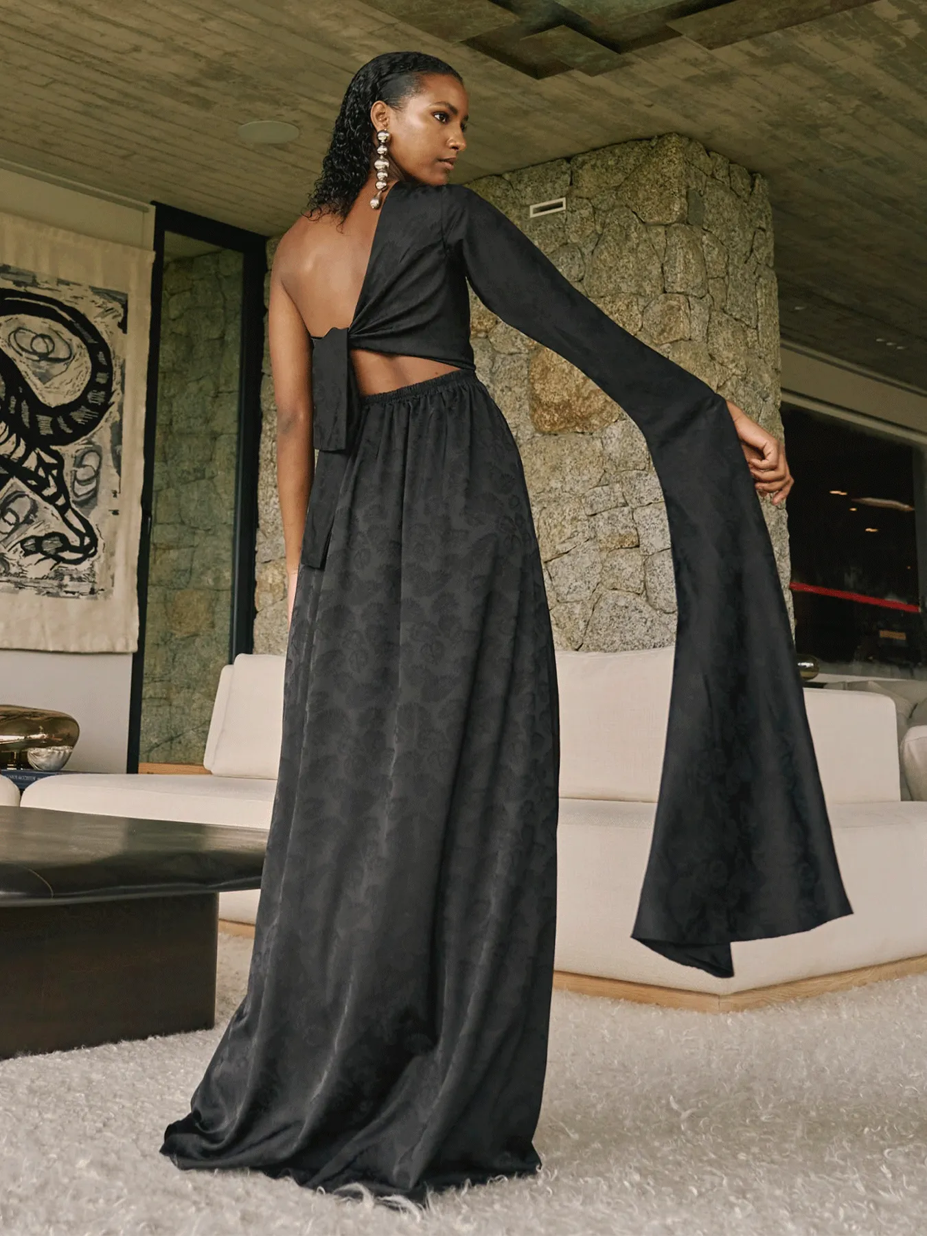 Eden Dress - Zeen Noir sold by Diarrablu product image thumbnail 4