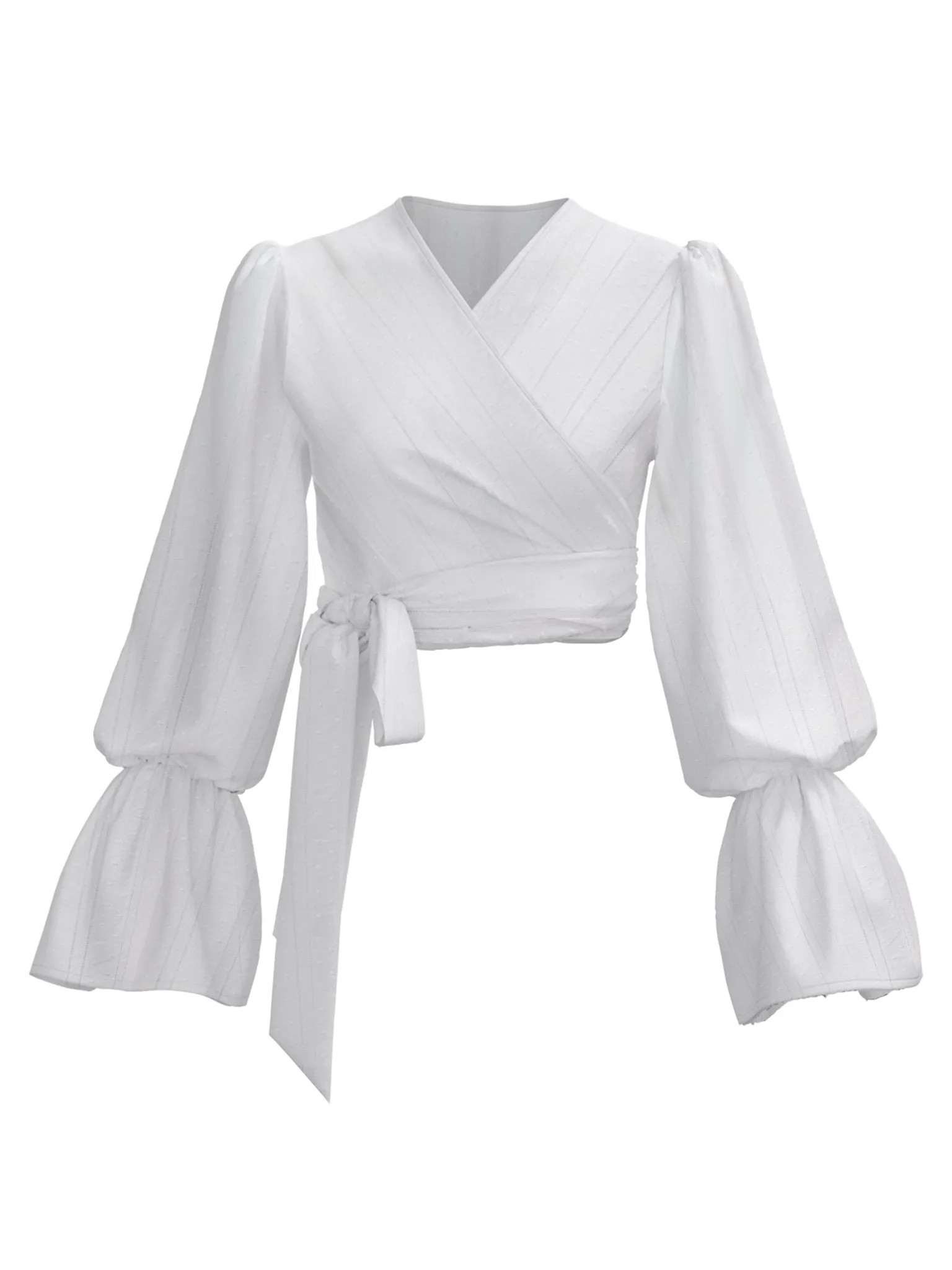 Sustainable Aja Top - Solid Blanc sold by Diarrablu product image thumbnail 2