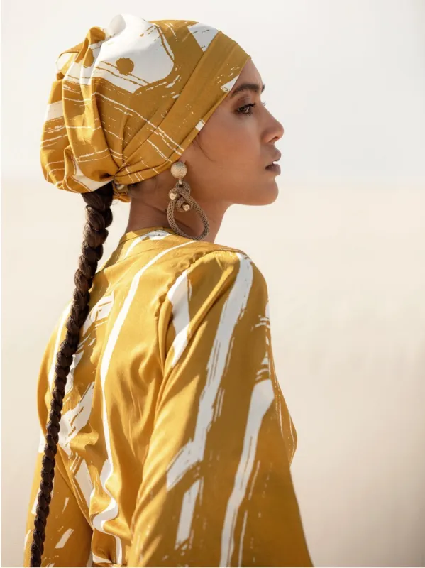 Moussor Headwrap - Suto Gold sold by Diarrablu