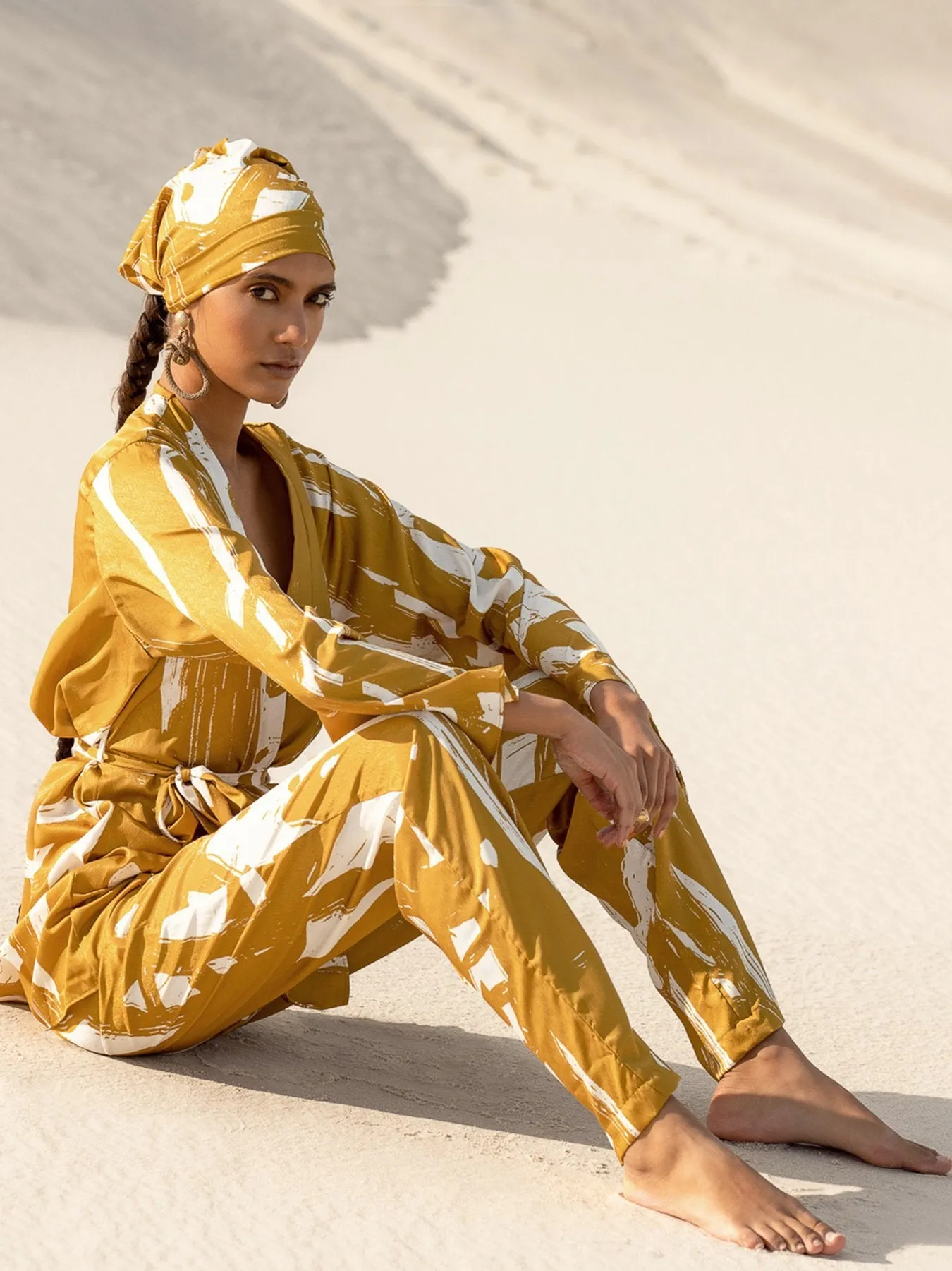 Moussor Headwrap - Suto Gold sold by Diarrablu product image thumbnail 2