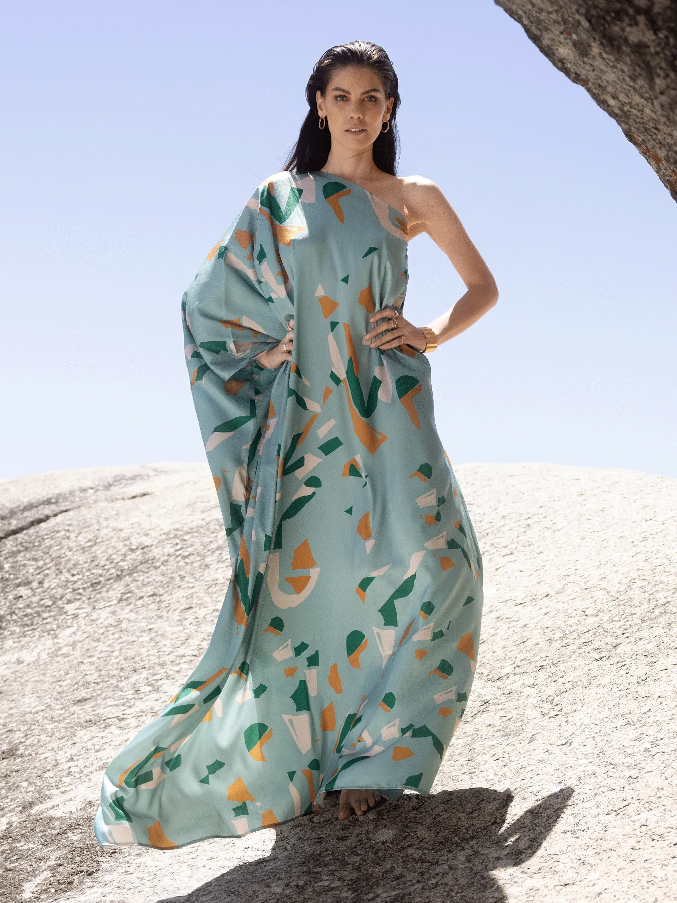 Satu Dress - Saly Vert sold by Diarrablu product image thumbnail 3