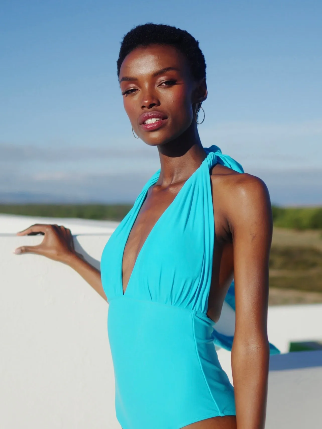 Infinity Swimsuit - Solid Blu sold by Diarrablu product image thumbnail 4