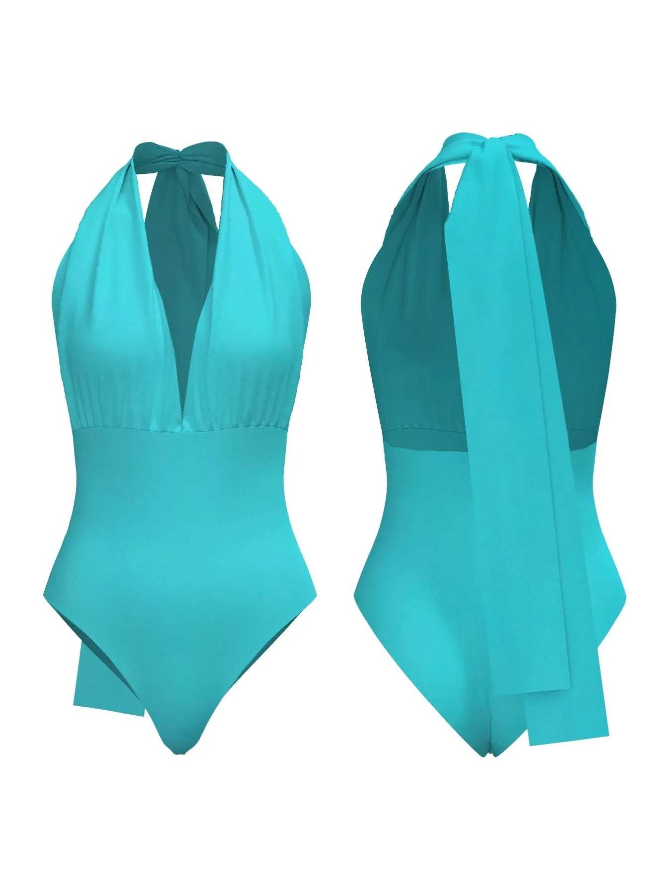 Infinity Swimsuit - Solid Blu sold by Diarrablu product image thumbnail 5
