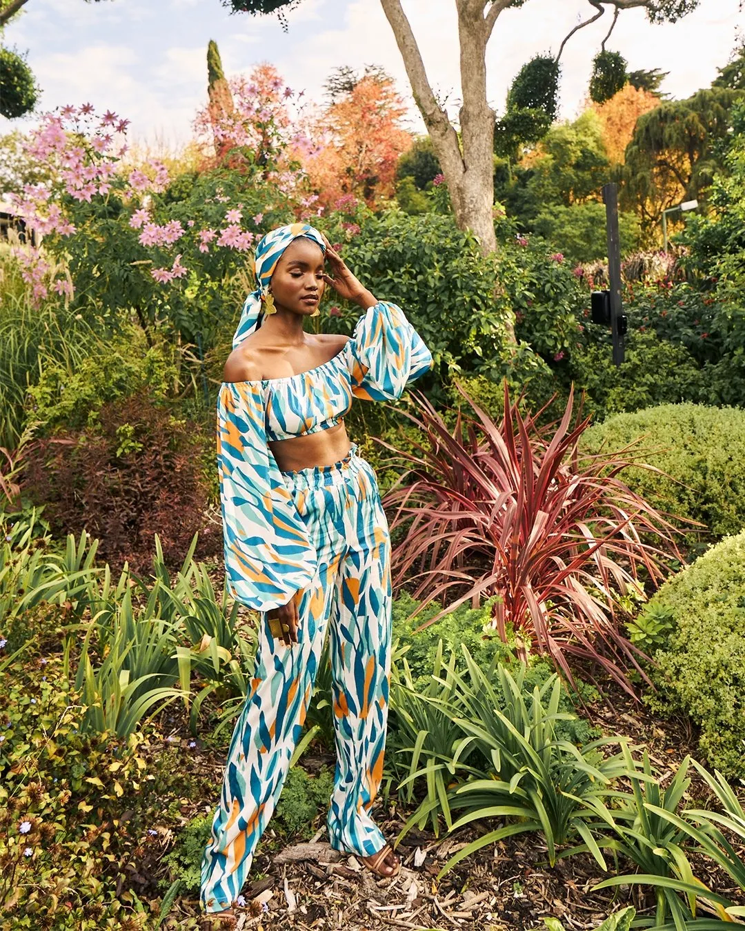 Leer Pants - Arbol Orange sold by Diarrablu product image thumbnail 5