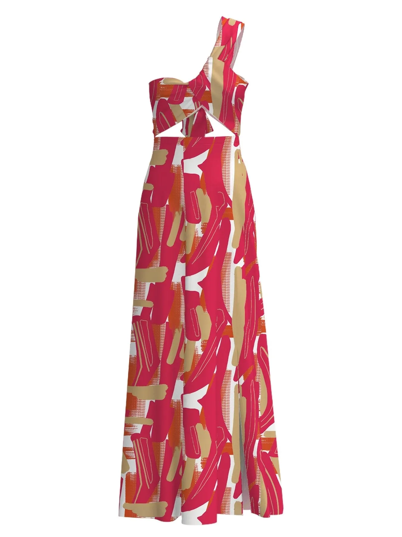Dalia Dress - Abstract Rose sold by Diarrablu product image thumbnail 2