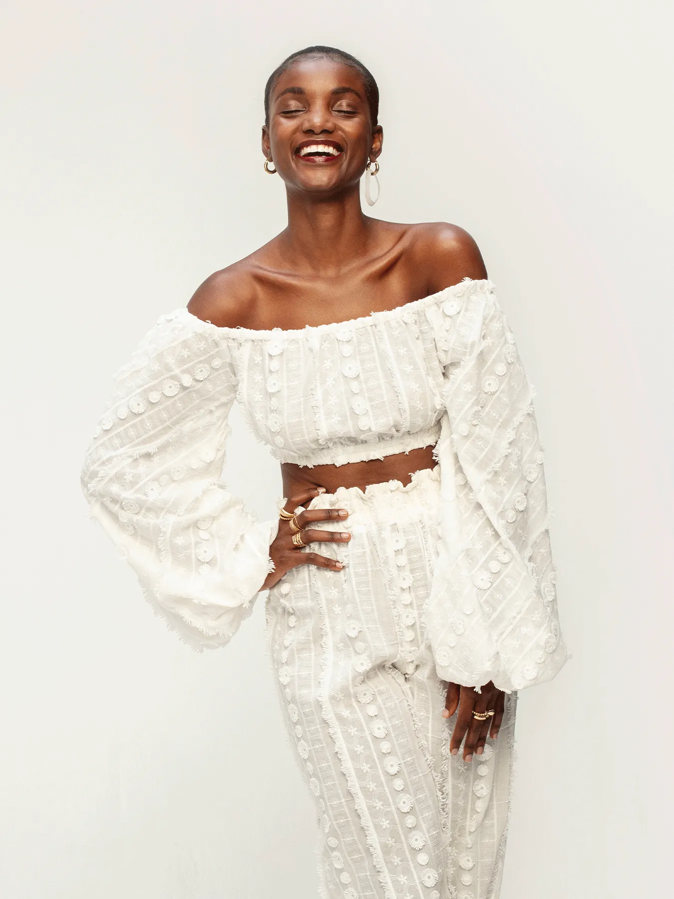 Naka Top - Bahar Blanc sold by Diarrablu product image thumbnail 3