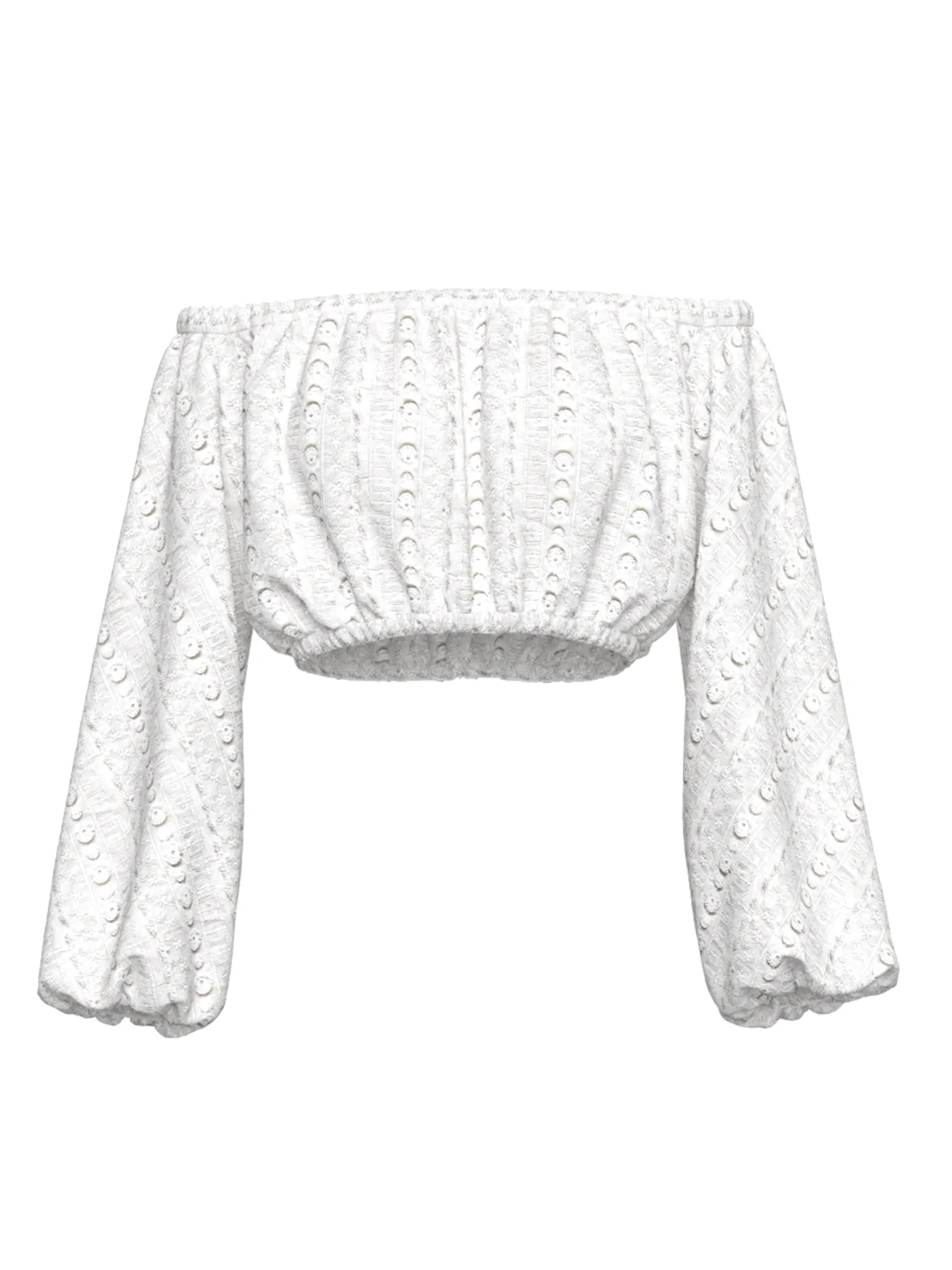 Naka Top - Bahar Blanc sold by Diarrablu product image thumbnail 2