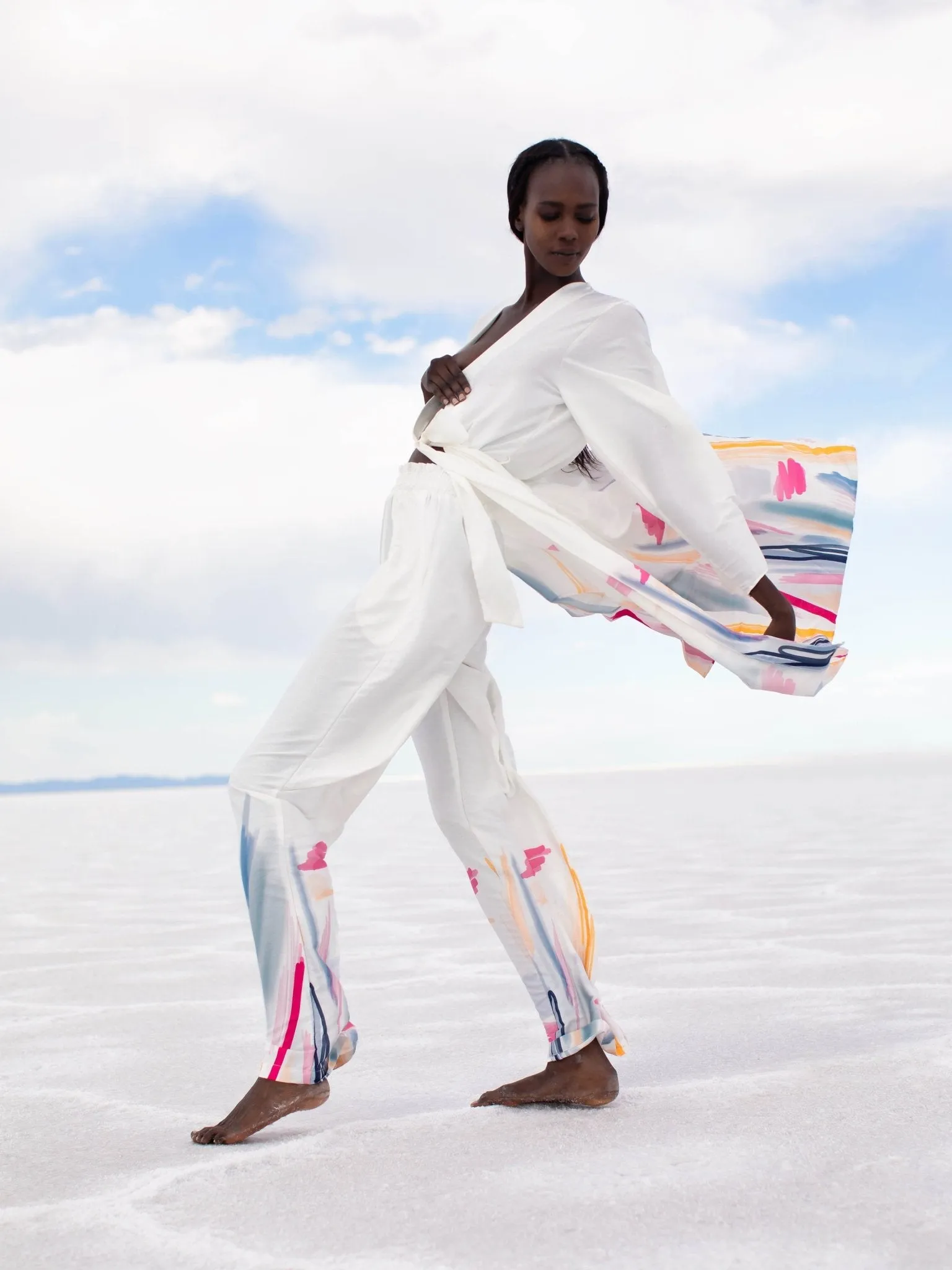 Leer Pants - Arte Blanc sold by Diarrablu product image thumbnail 4