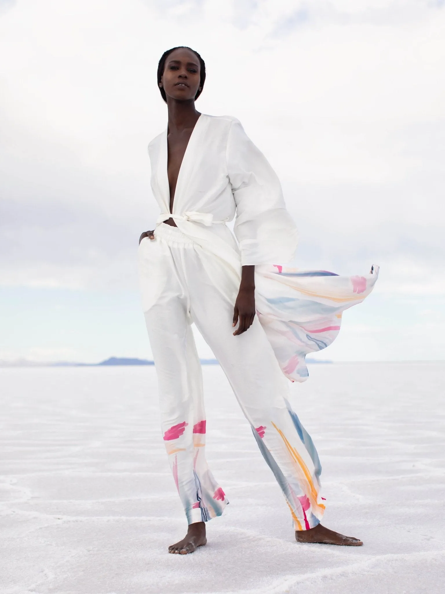 Leer Pants - Arte Blanc sold by Diarrablu