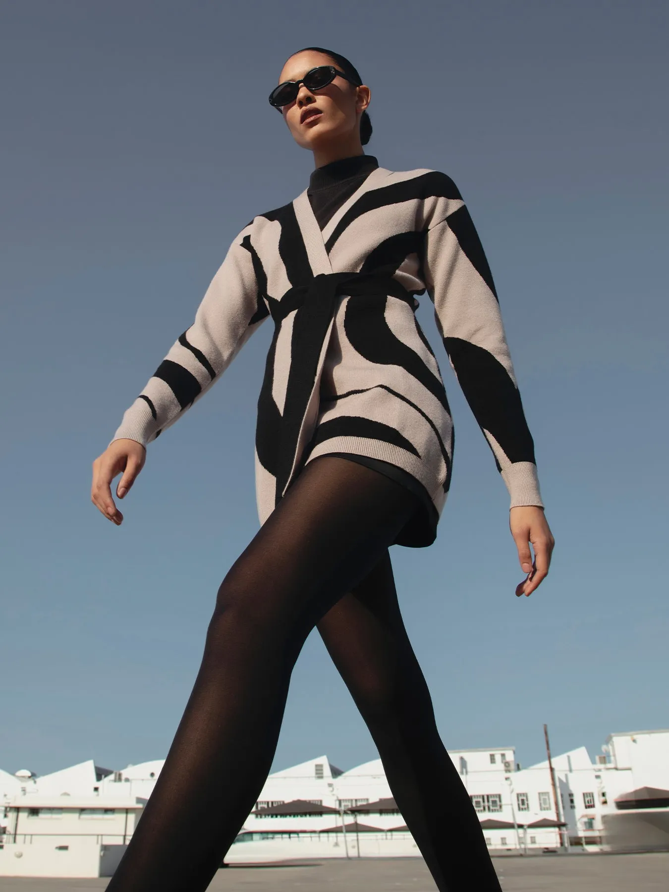 Elma Knit Cardigan - Luze Noir sold by Diarrablu product image thumbnail 2