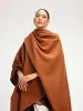 Wrap Cape - Solid Brown sold by Diarrablu