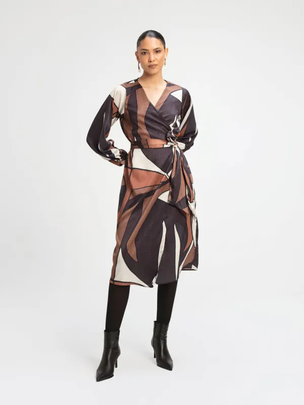 Lala Dress - Chiado Rust sold by Diarrablu