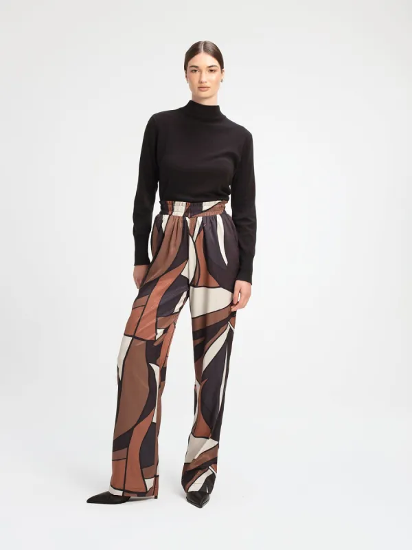 Leer Pants - Chiado Rust sold by Diarrablu