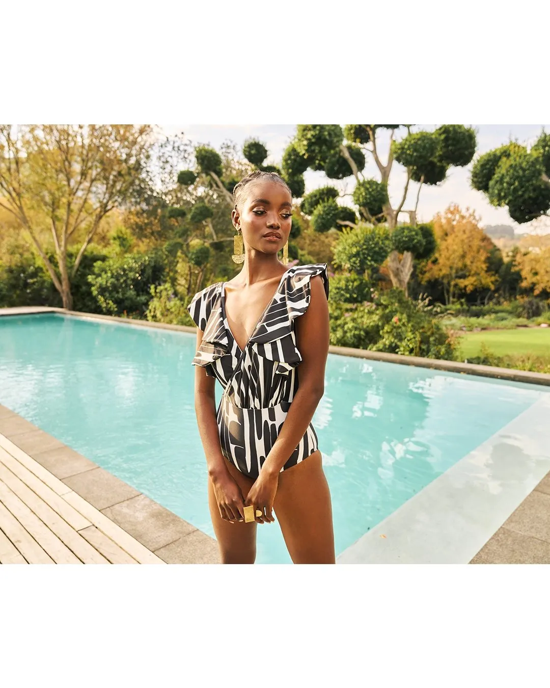 Nabu Swimsuit - Hera Noir sold by Diarrablu product image thumbnail 5