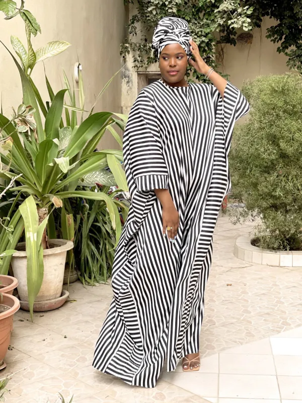 Alaise Ben Jumpsuit - Lines Black sold by Diarrablu