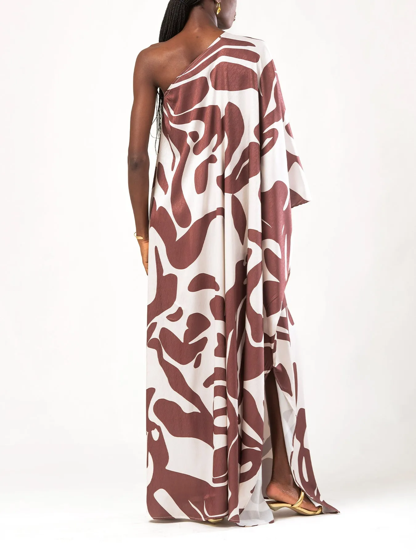 Satu Dress - Alia Brown sold by Diarrablu product image thumbnail 4