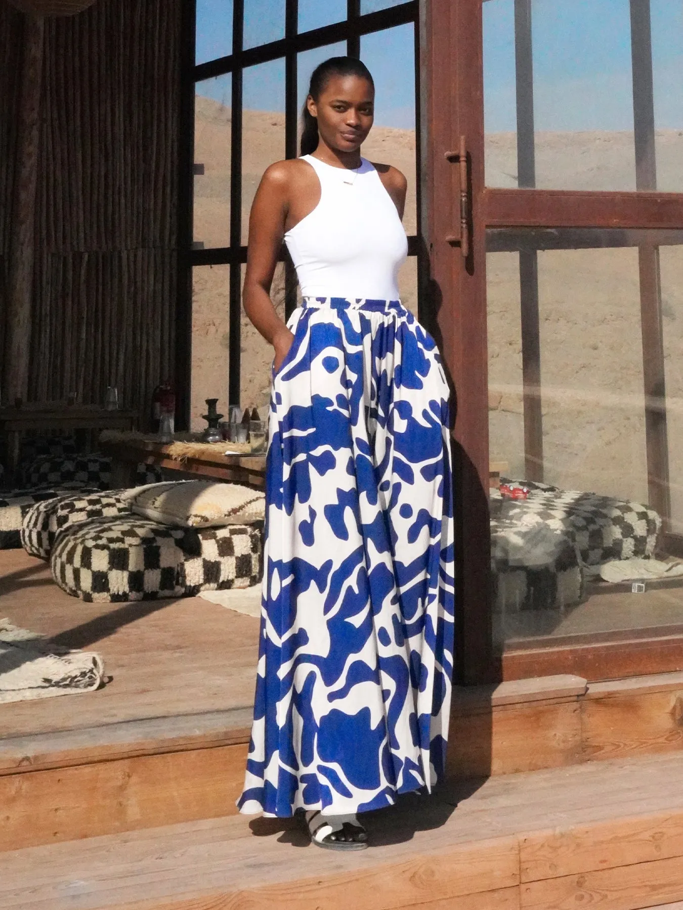 Jant Pants - Lumi Navy sold by Diarrablu