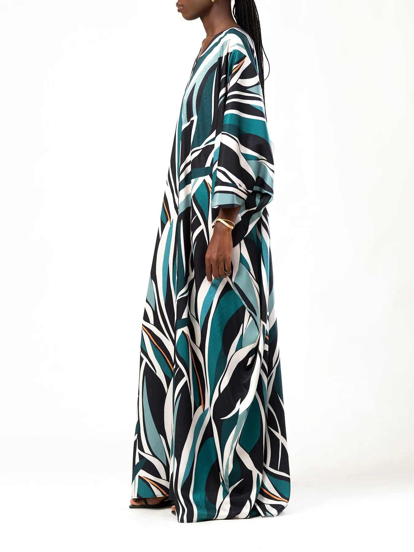 Laou Dress - Petal Teal sold by Diarrablu product image thumbnail 4