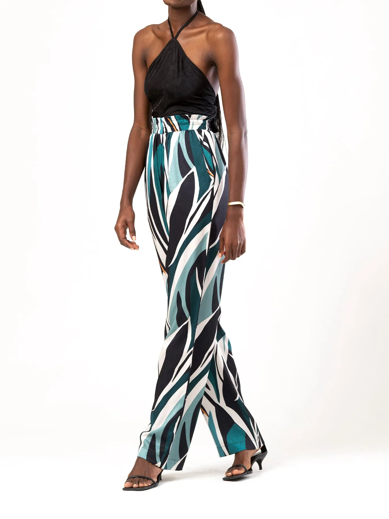 Leer Pants - Petal Teal sold by Diarrablu product image thumbnail 5