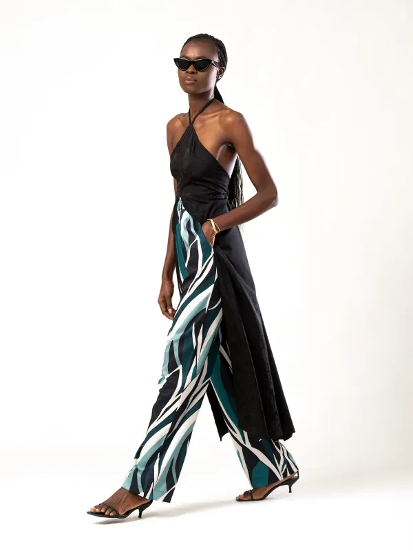 Leer Pants - Petal Teal sold by Diarrablu