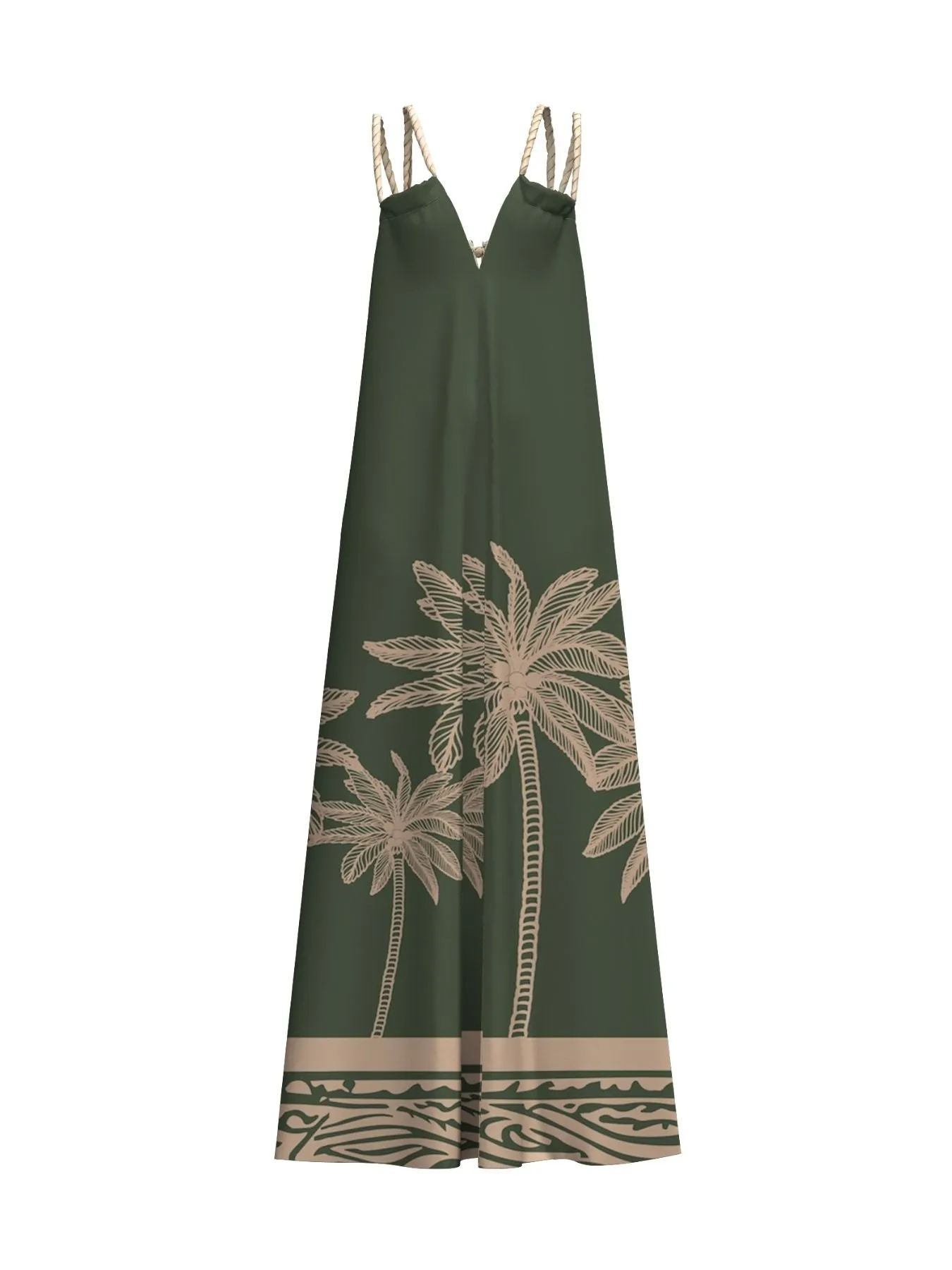 Jwana Dress - Coria Olive sold by Diarrablu product image thumbnail 2