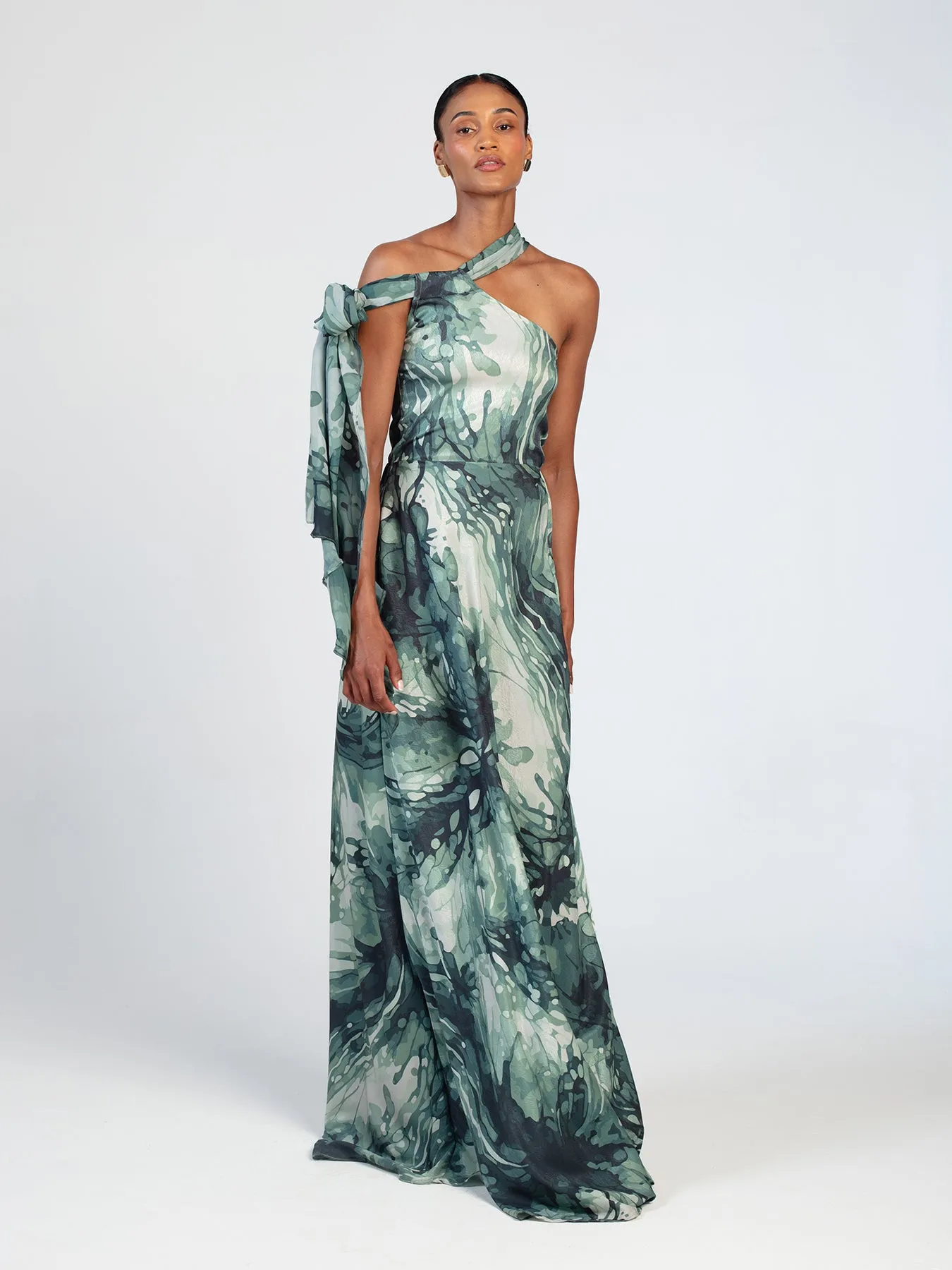 Eli Dress - Sena Vert sold by Diarrablu