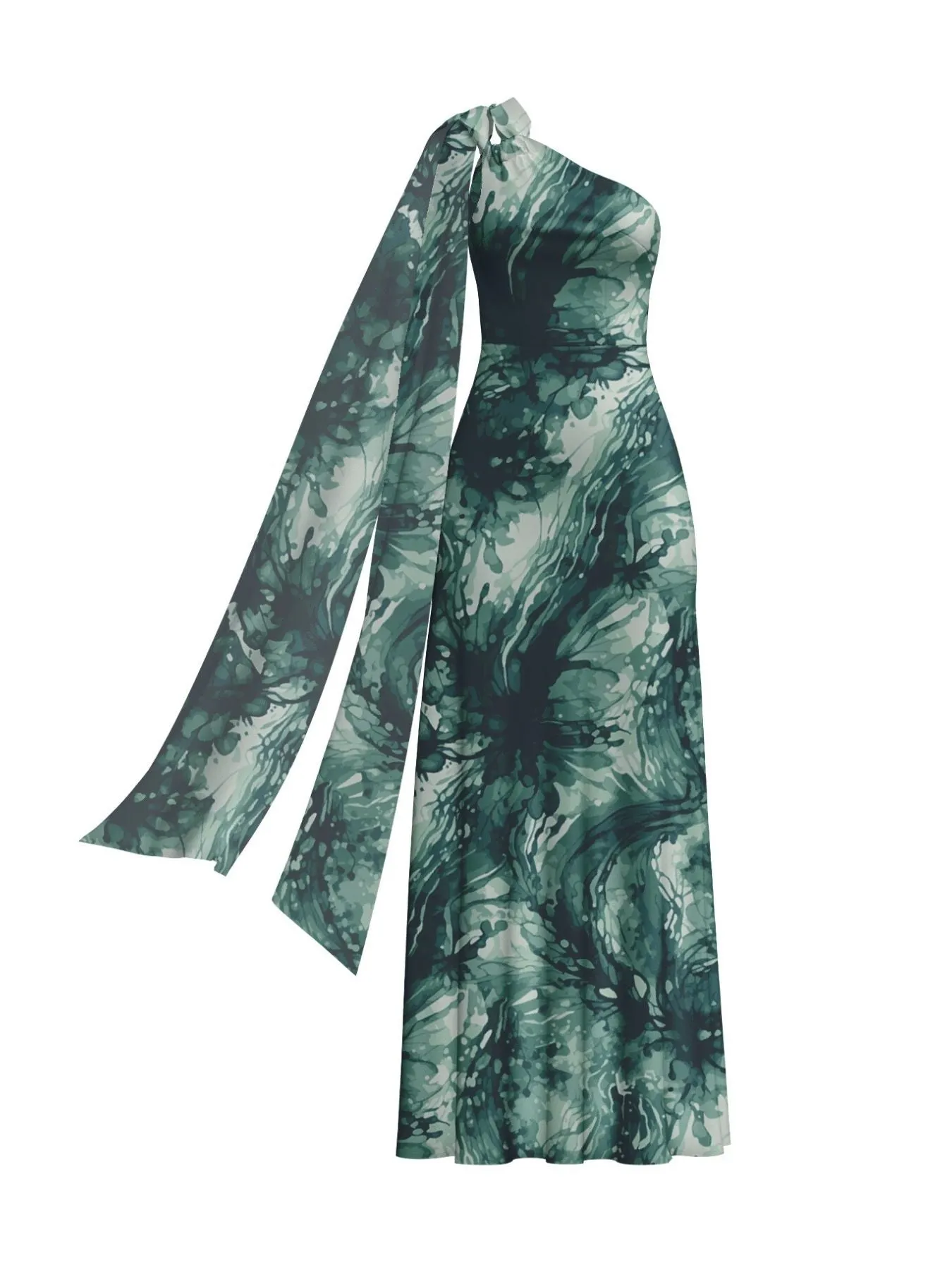 Eli Dress - Sena Vert sold by Diarrablu product image thumbnail 2