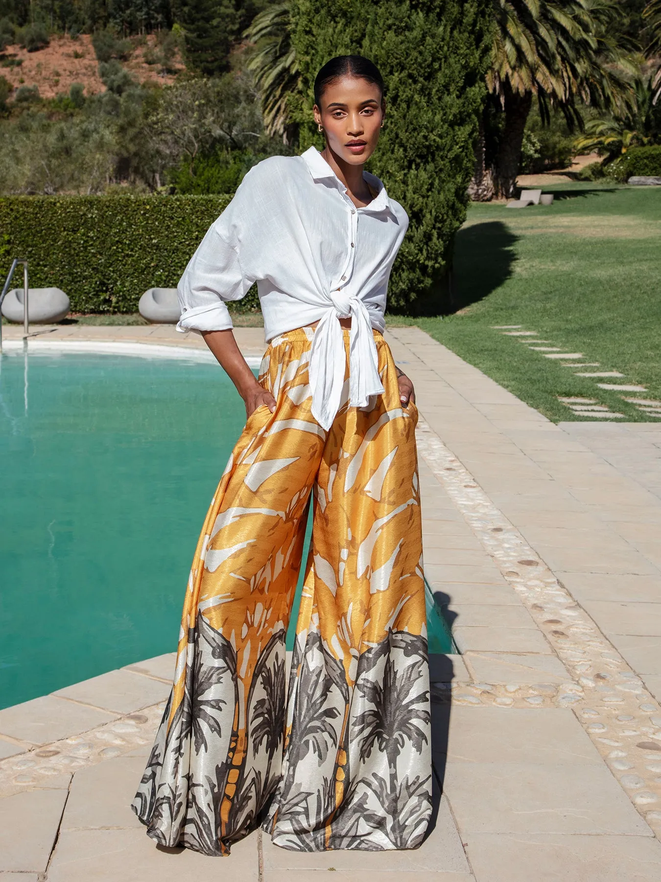 Jant Pants - Avena Mustard sold by Diarrablu