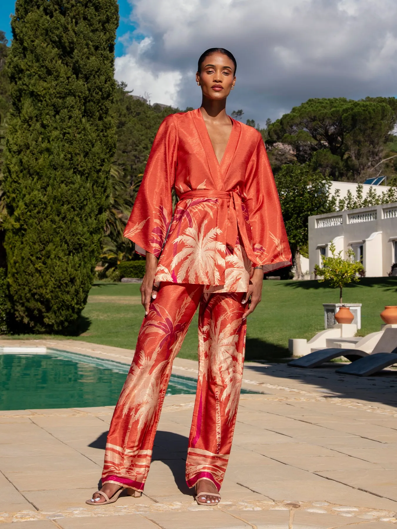 Leer Pants - Coco Terracota sold by Diarrablu product image thumbnail 3